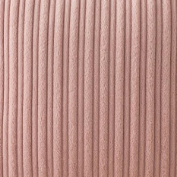 Set of 2 Petal Pink Blush Soft Corduroy Stripe Velvet Pillow Covers Pillows New - Picture 3 of 10